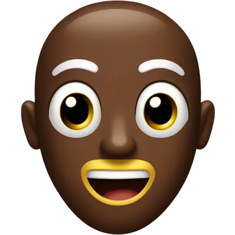 Plátano con chocolate  emoji