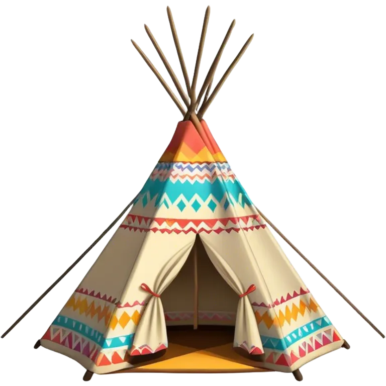 Teepee emoji