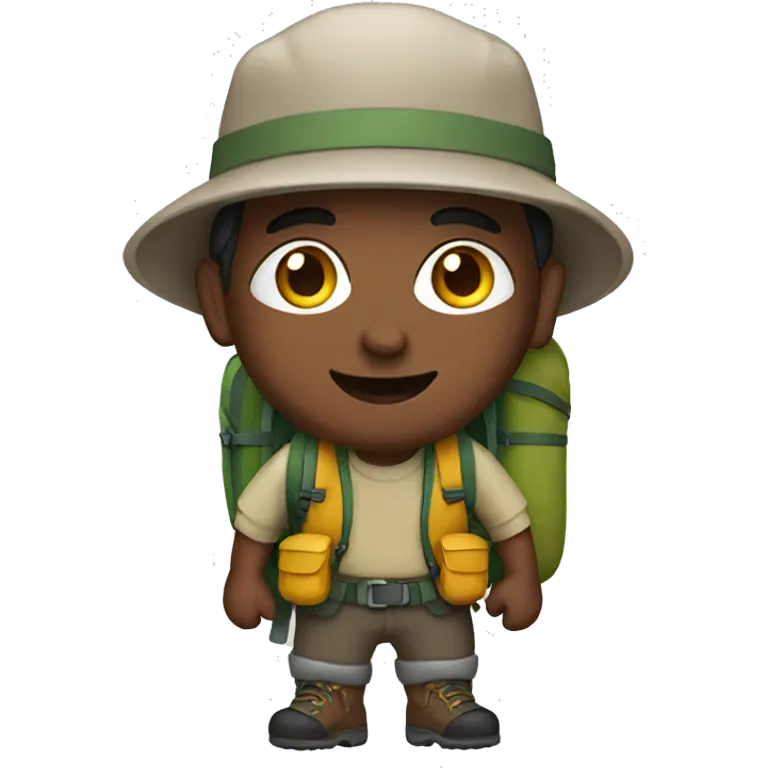 hiker emoji