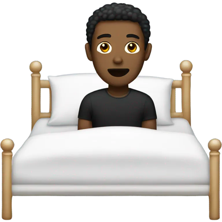 Black prius in a bed emoji