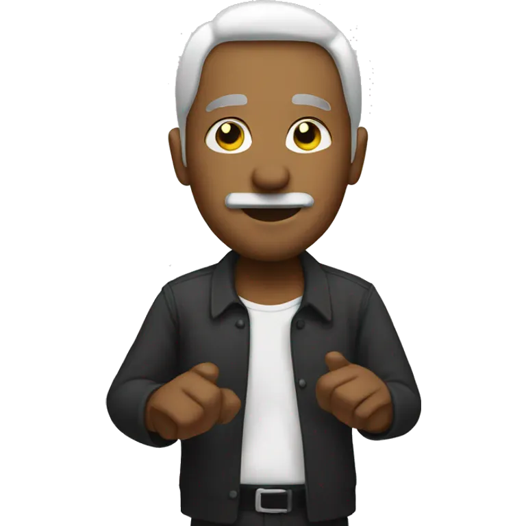 man on stage  emoji