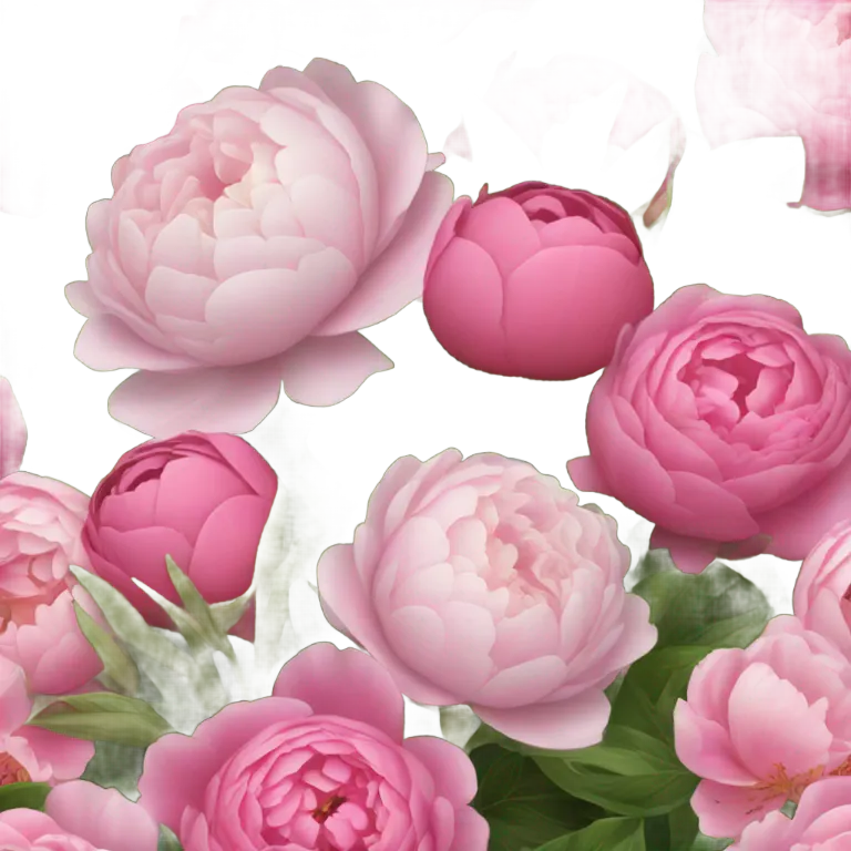 Pink wedding bouquet emoji