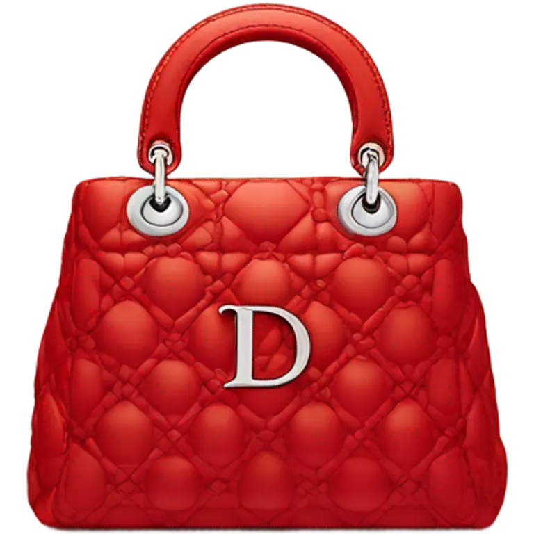 Red dior bag emoji