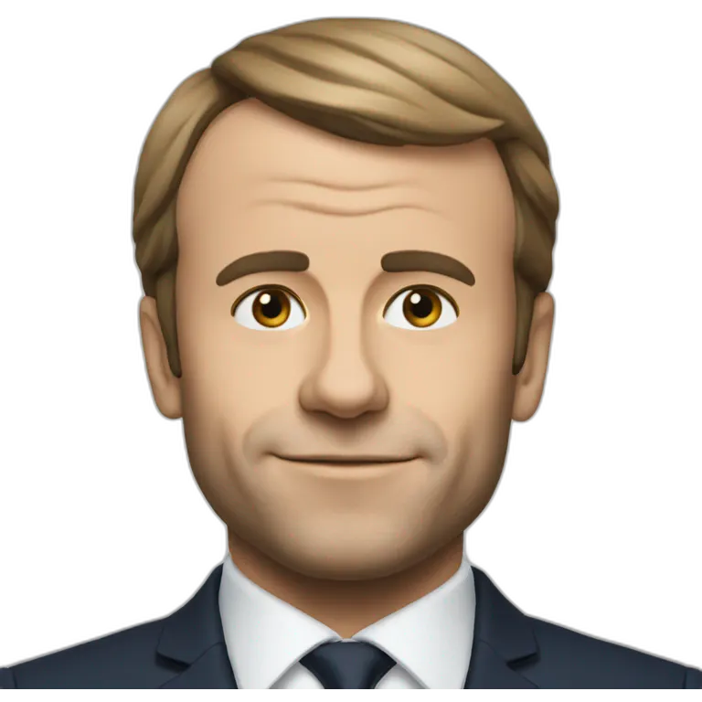 Macron qui fait le signe JUL emoji