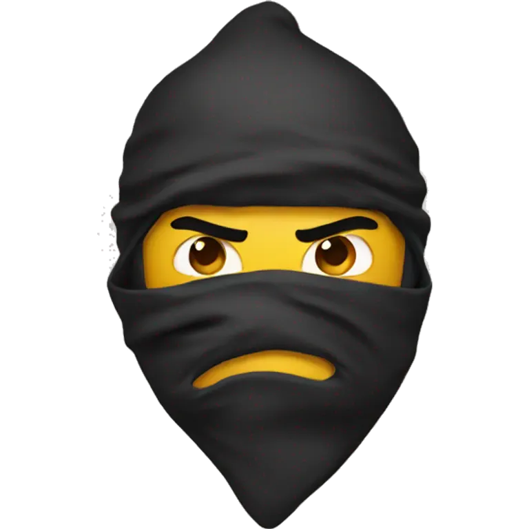 angry poop ninja emoji emoji