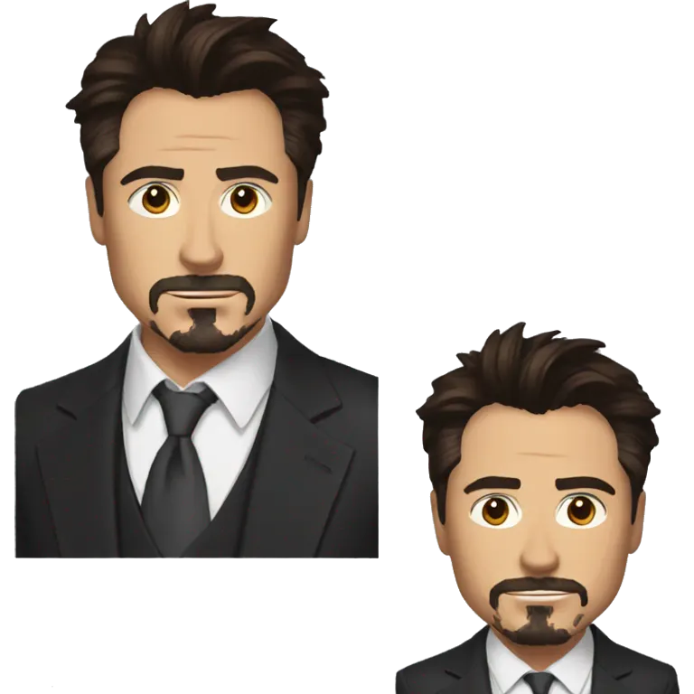 Tony Stark emoji