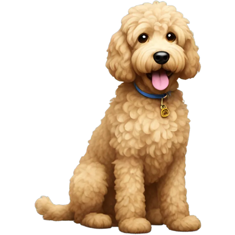 Goldendoodle emoji