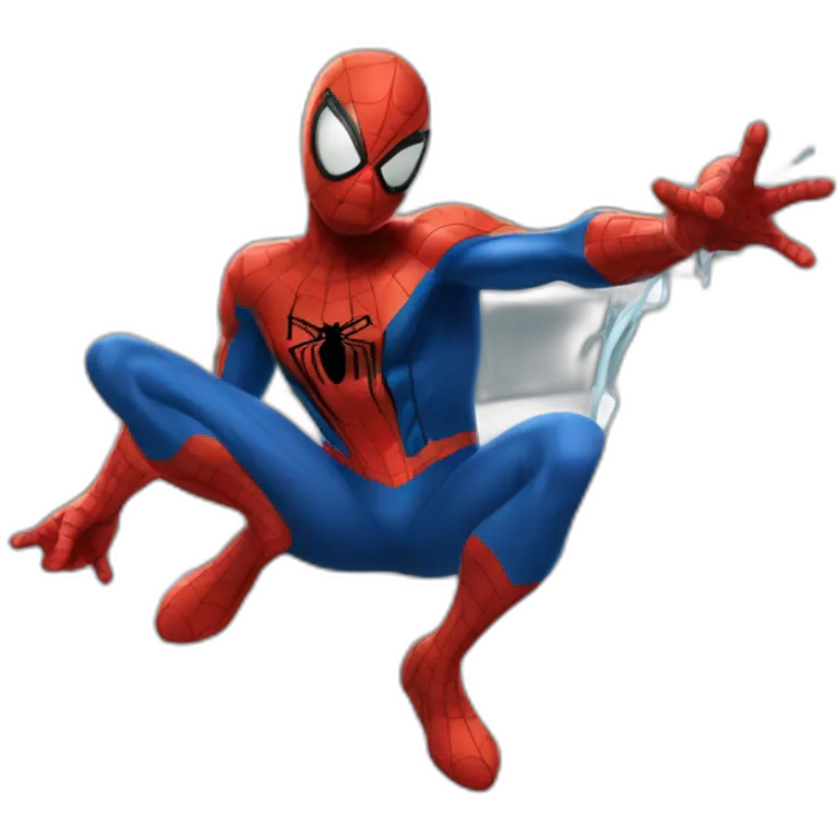 Spider man un pouce en l'air emoji