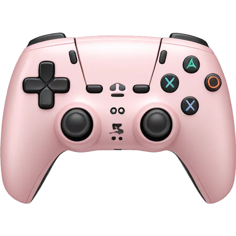 Blush Pink ps5 controller emoji