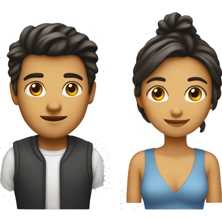Femme et homme  emoji