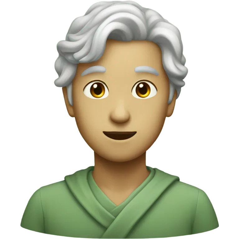 Sage Green Heart  emoji