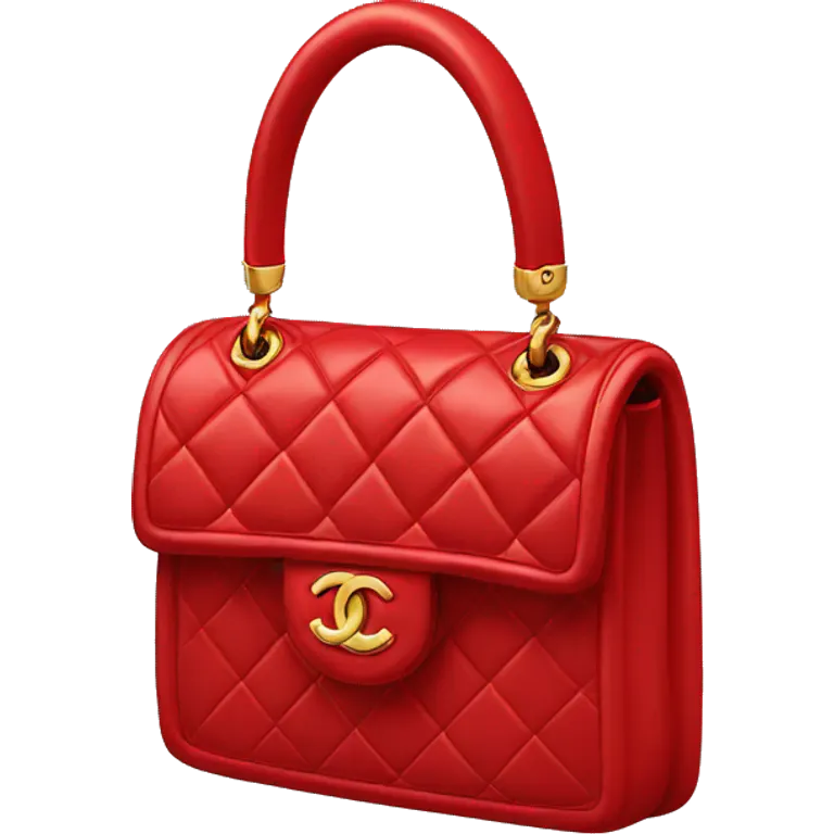 Chanel bag Red emoji