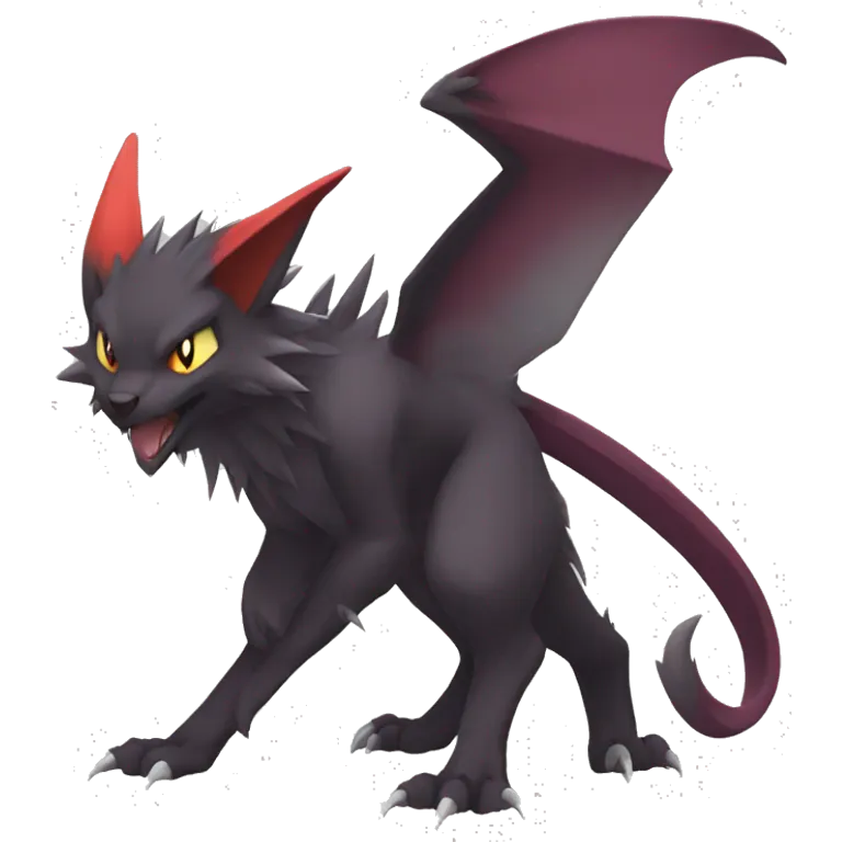 Noivern-Torracat-Zoroark full body emoji