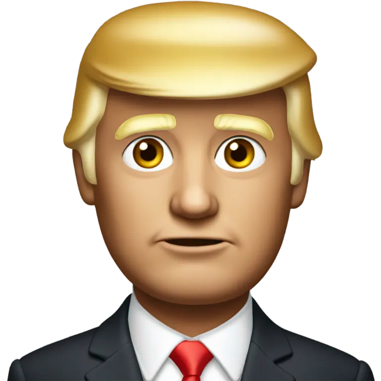 The real Donald Trump emoji