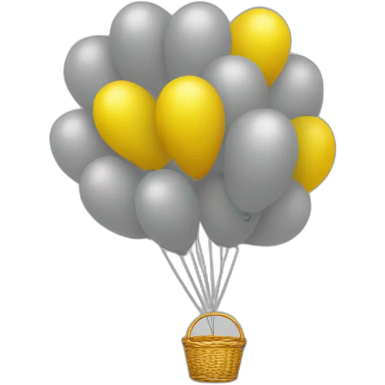 Ballon jaune  emoji