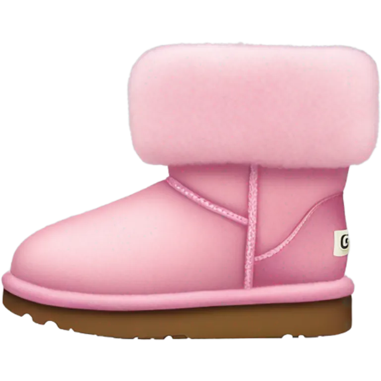Pink Uggs emoji