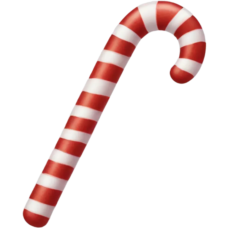 Candy cane emoji