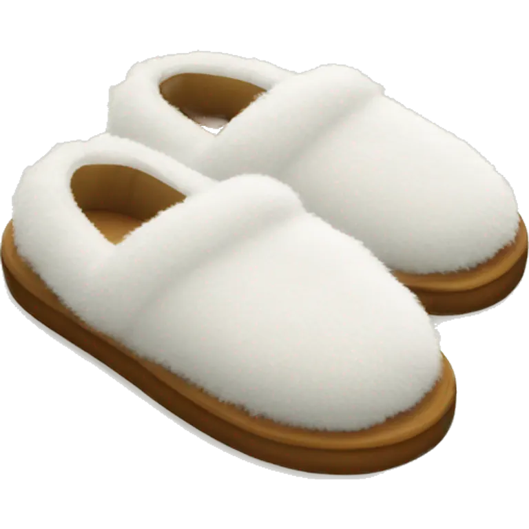Fluffy slippers emoji