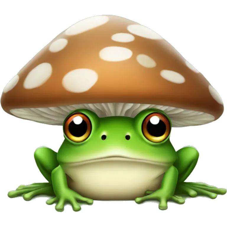 frog mushroom emoji
