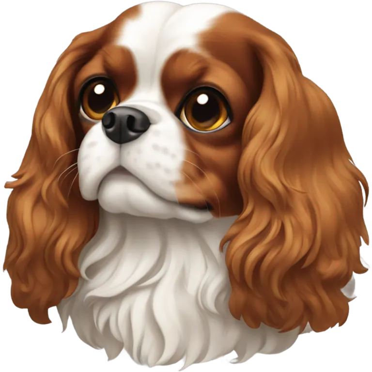 King Charles cavalier emoji