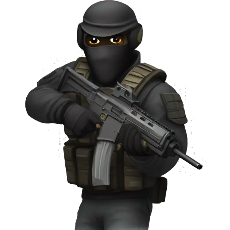 counter strike 2 tazer called zeus emoji | AI Emoji Generator