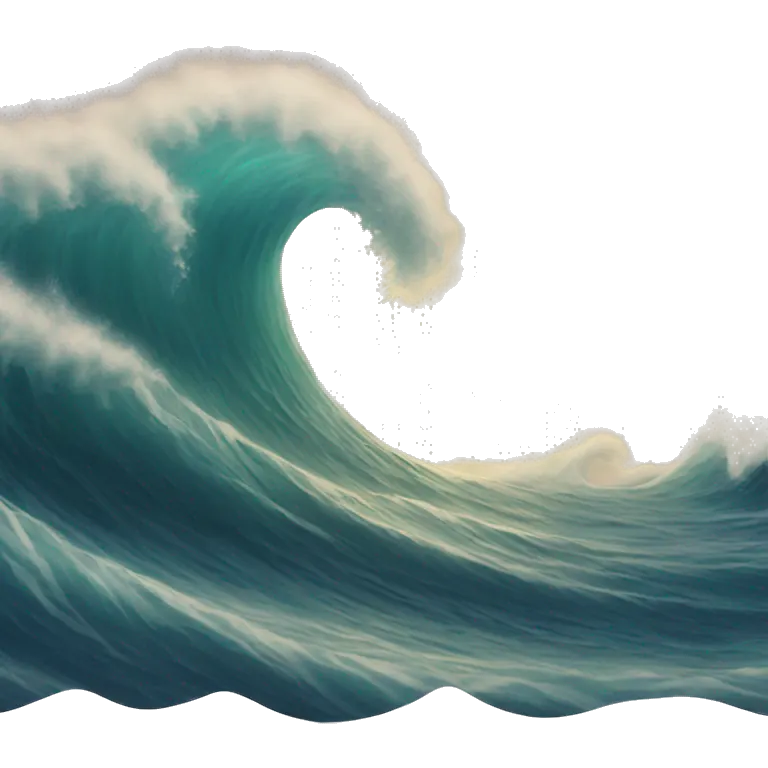 Waves emoji
