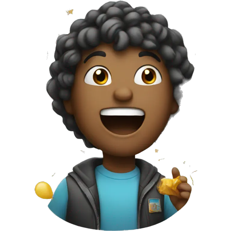 Celebrating  emoji