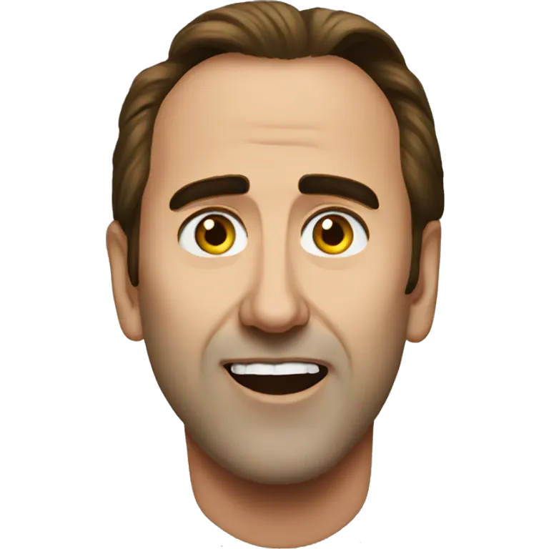 Nicolas cage emoji