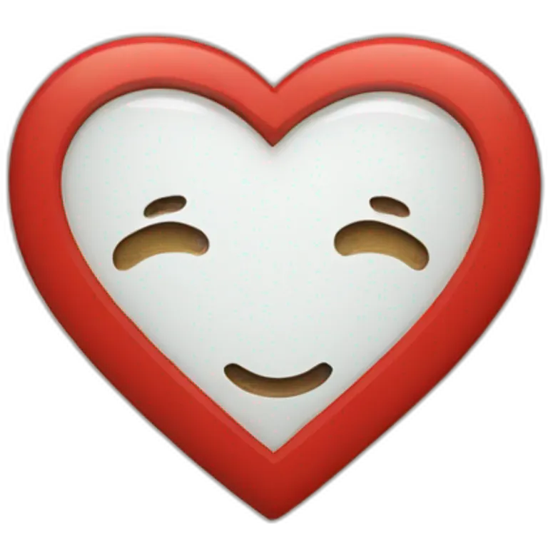 Cœur avec un c dedans emoji