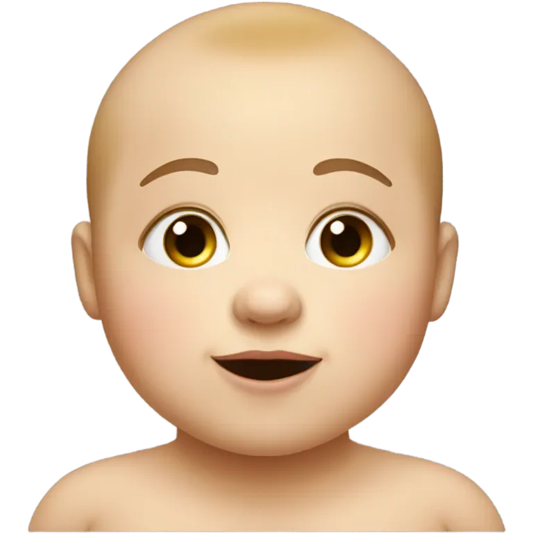 Baby bean emoji