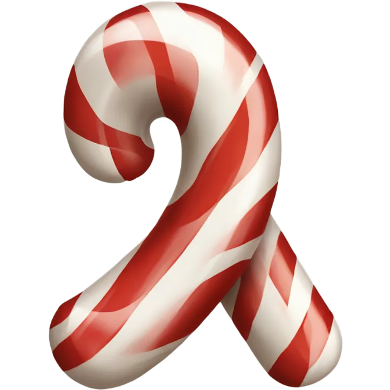 candy cane emoji