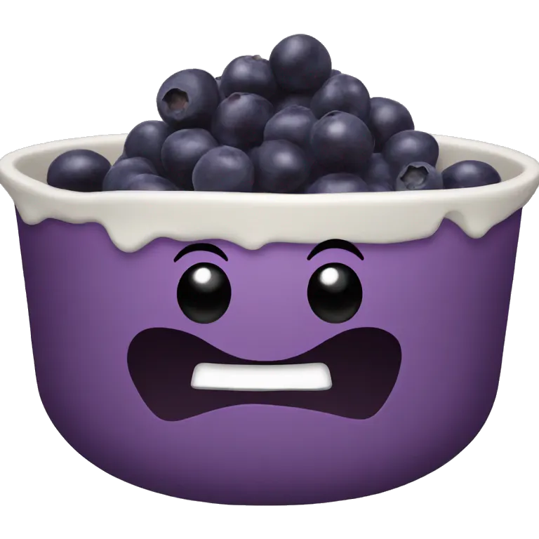 Acai bowl emoji