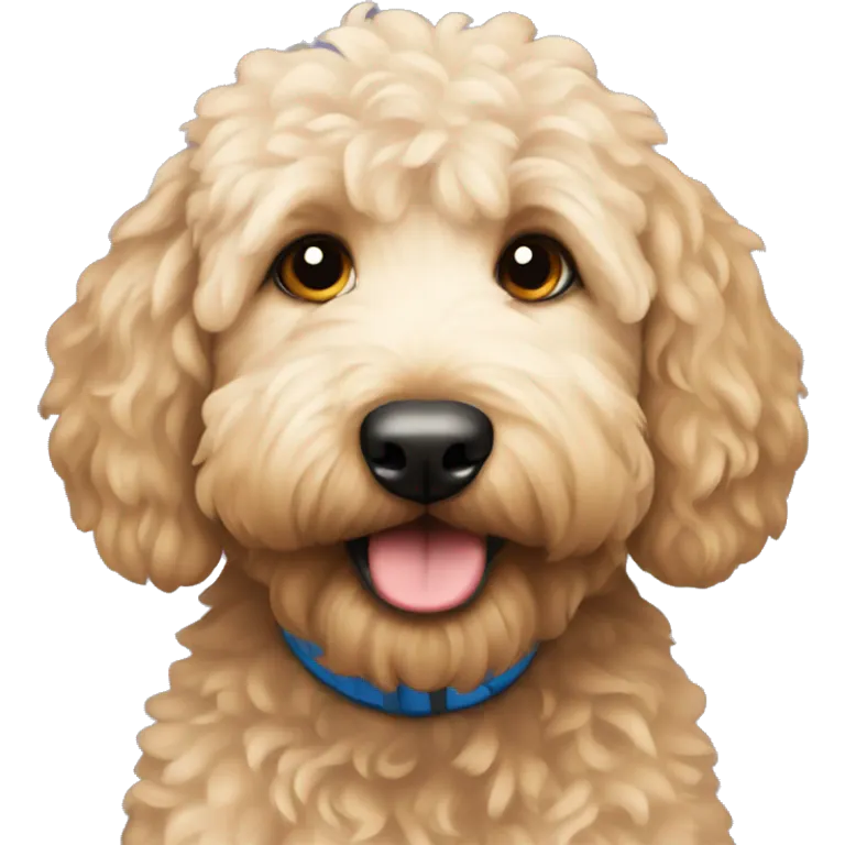 Goldendoodle  emoji