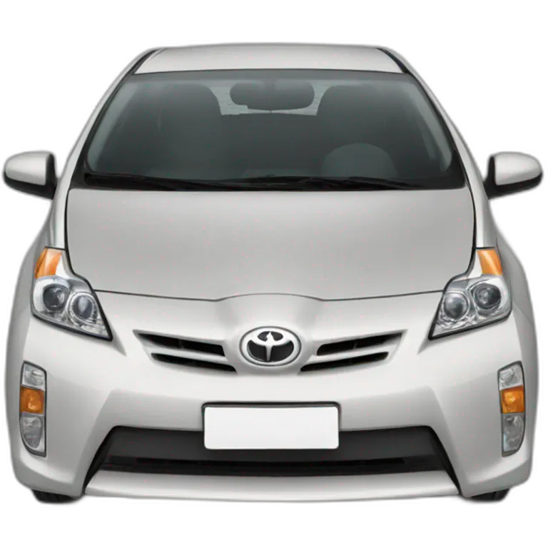 A Toyota Prius 2 emoji