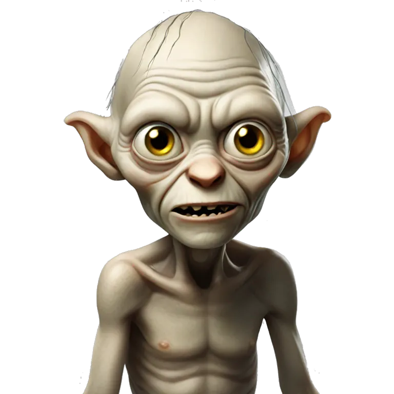 Gollum emoji