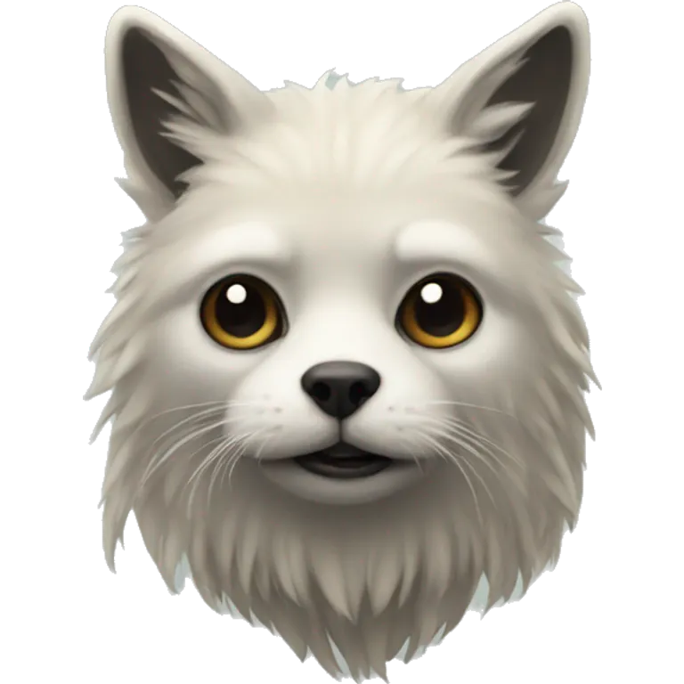 realistic animal in solitude emoji