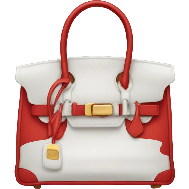 Red birkin bag emoji