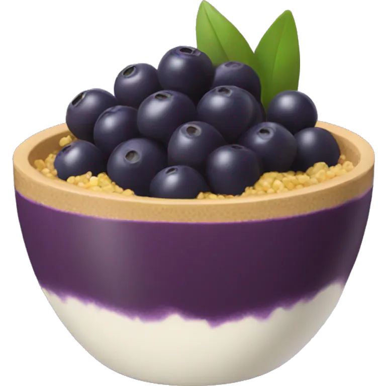 acai bowl emoji