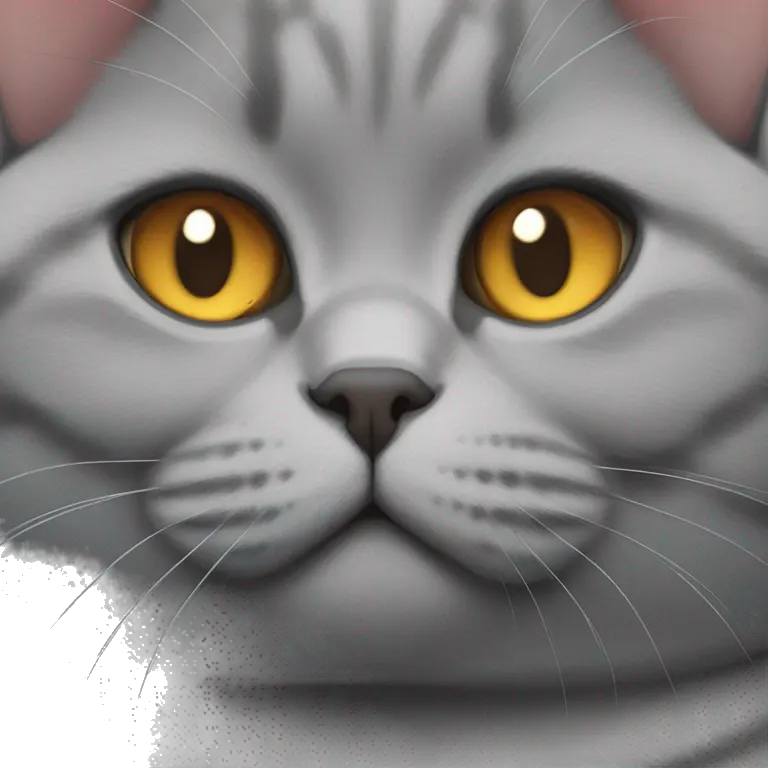 British shorthair cat emoji