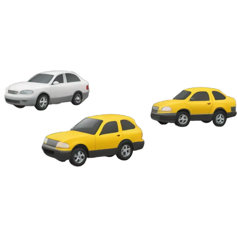 Distant vehicles  emoji