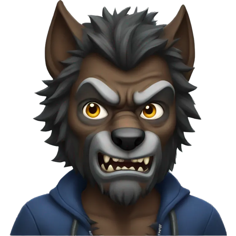 Werewolf emoji