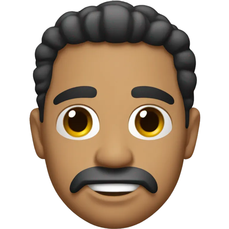 Dominicano mormoreno con los brazos fuertes  emoji