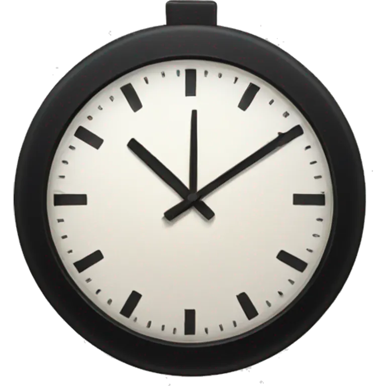 Clock  emoji