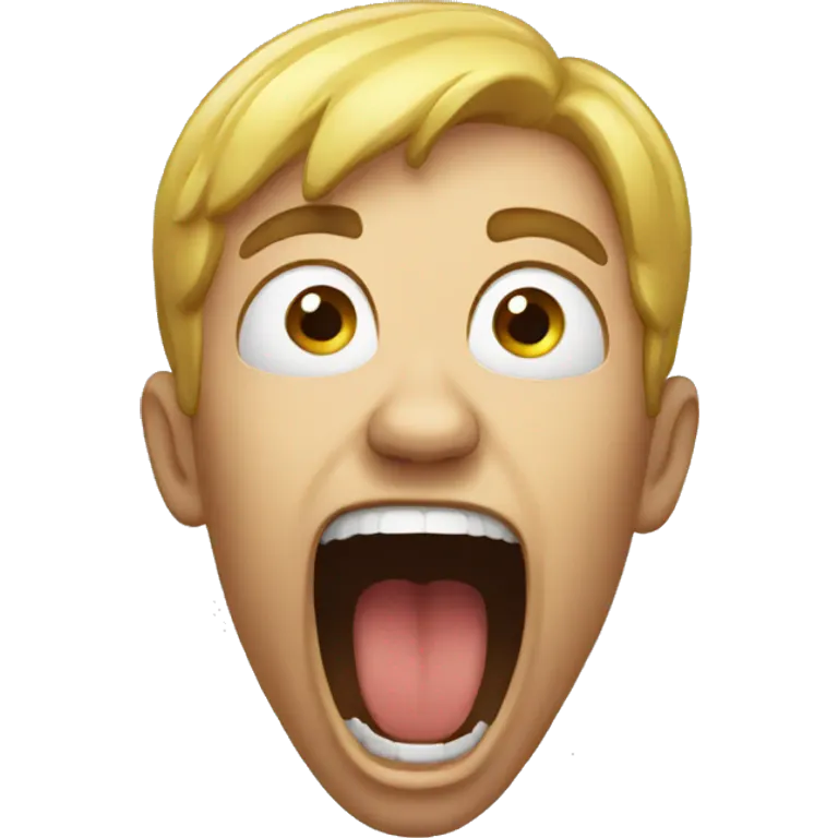 screaming emoji