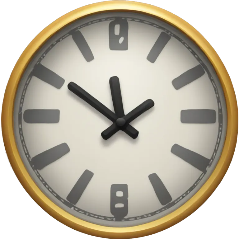 clock emoji