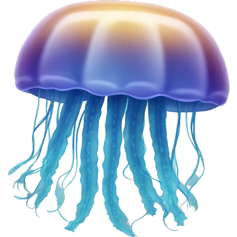 jellyfish blue emoji