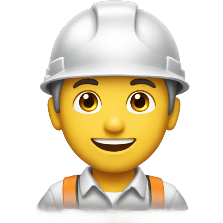 smiling boys in tradesmen attire emoji