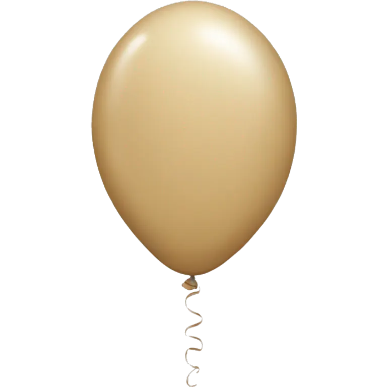 Beige balloons  emoji