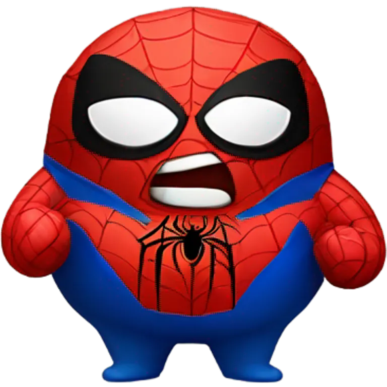fat spider-man  emoji