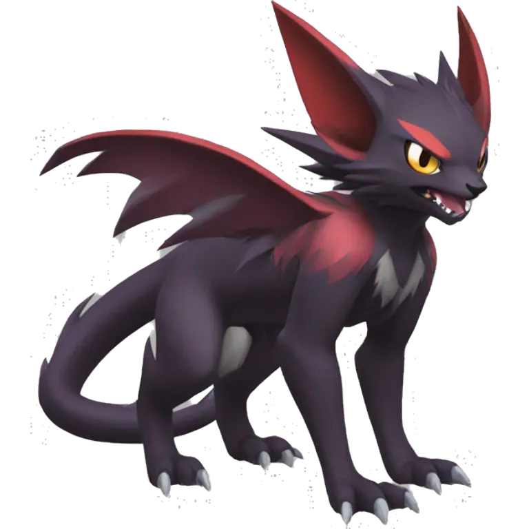 Noivern-Torracat-Zoroark full body emoji